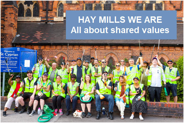 Introducing Hay Mills We Are - a community of Shared Values